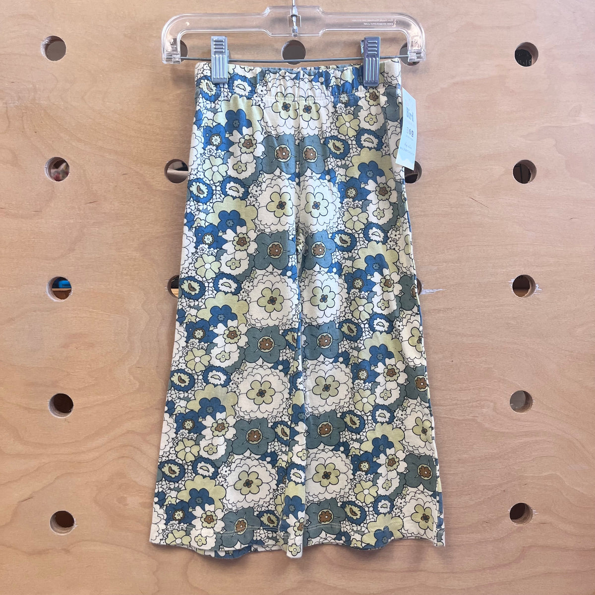 Yellow/Blue Organic Wide Leg Leggings