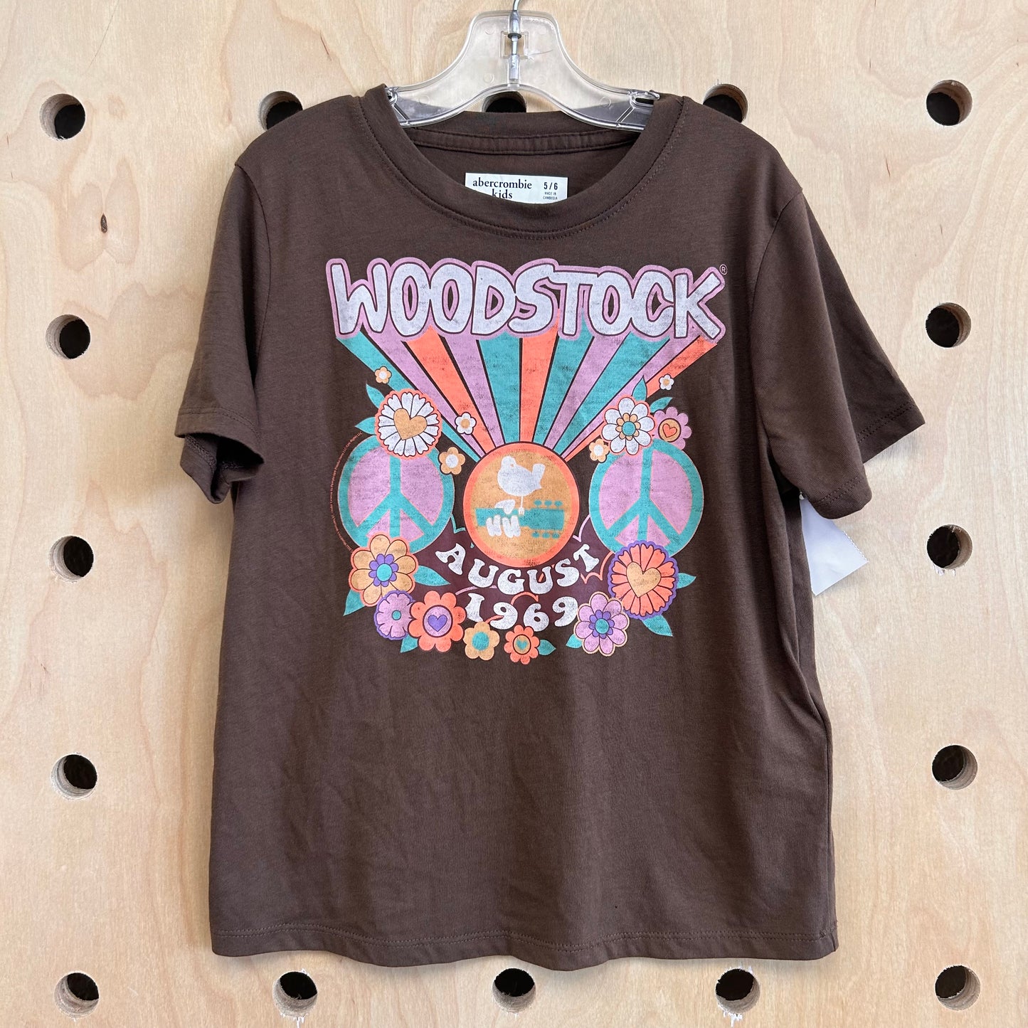 Brown Woodstock Tee