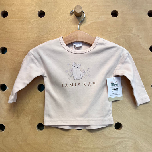 Pink Kitty Logo Tee