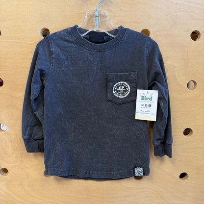 Black 'No Bad Days' Long Sleeve Tee