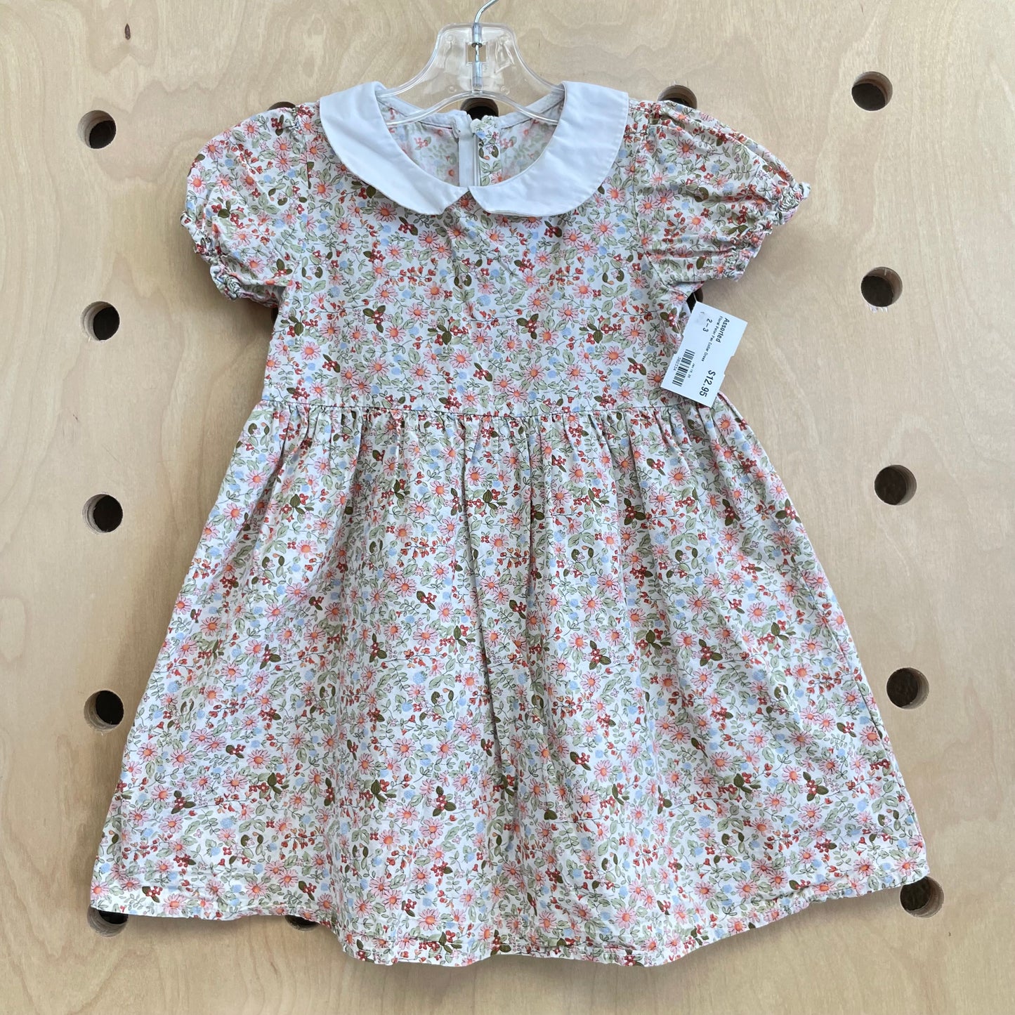 Floral Peter Pan Collar Dress