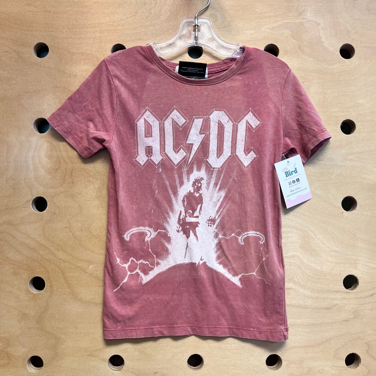 Red AC/DC Tee