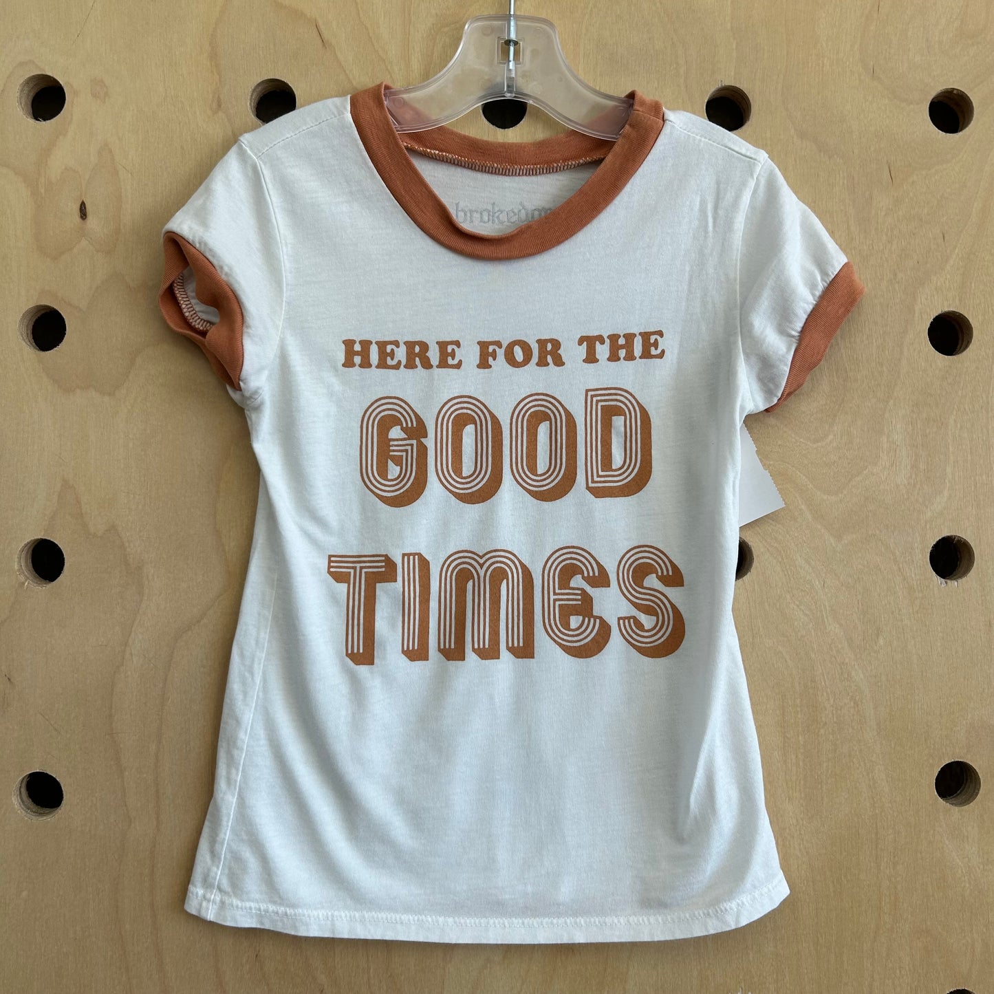 Here for the Good Times Ringer Tee