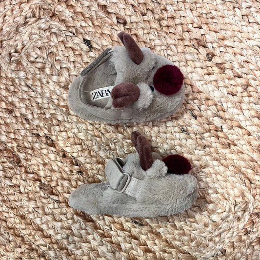 Rudolph Fuzzy Slippers