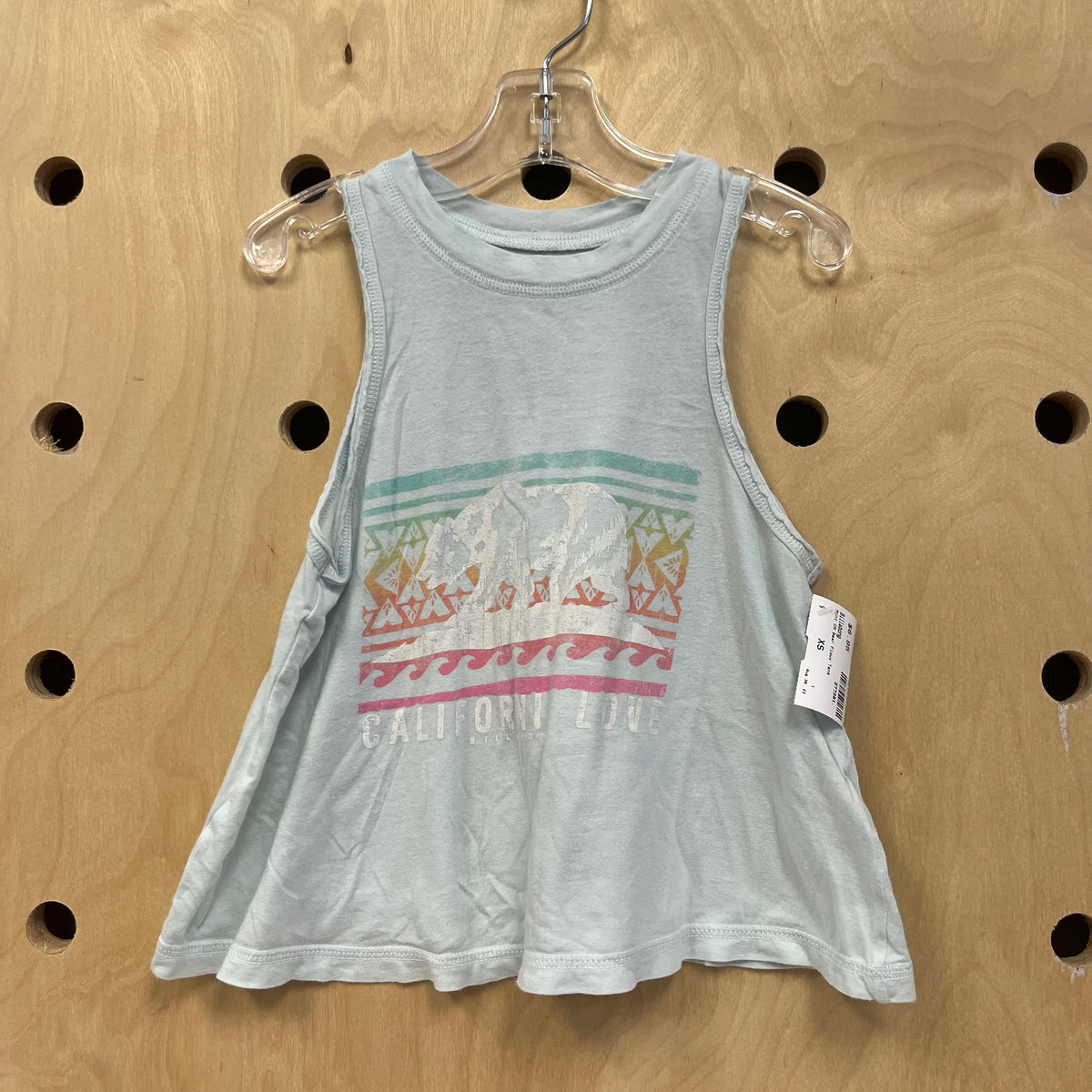 Mint CA Bear Flowy Tank