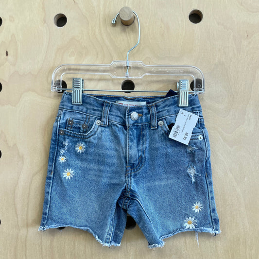 Denim Daisy Low Pitch Midi Shorts