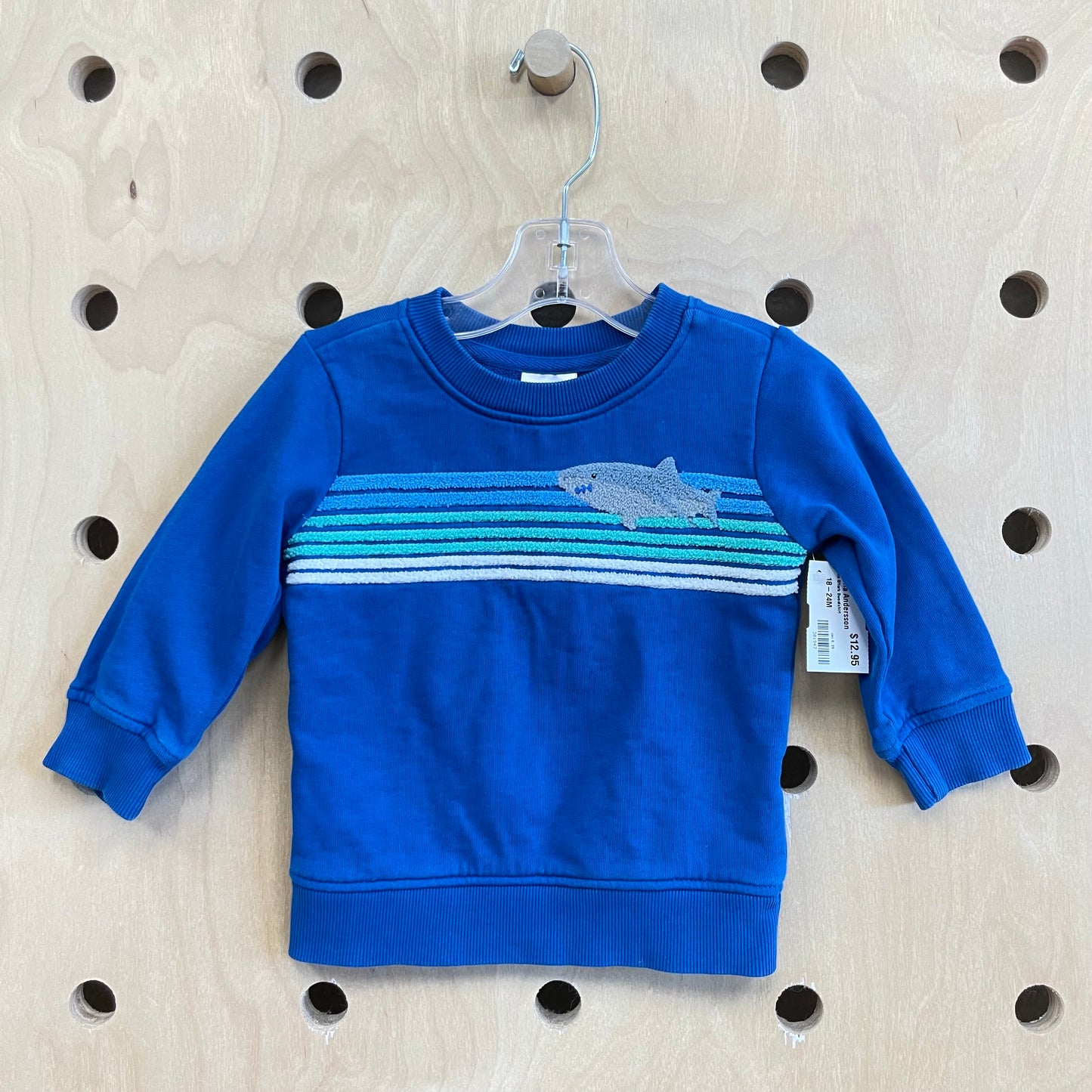 Blue Shark Sweatshirt