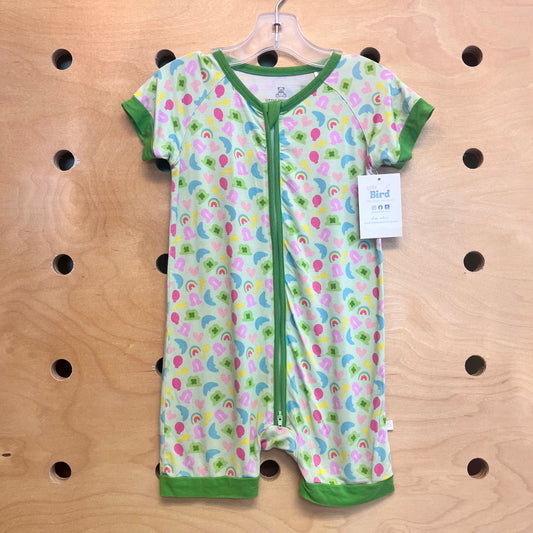 Lucky Charms Bamboo Zip Pajamas
