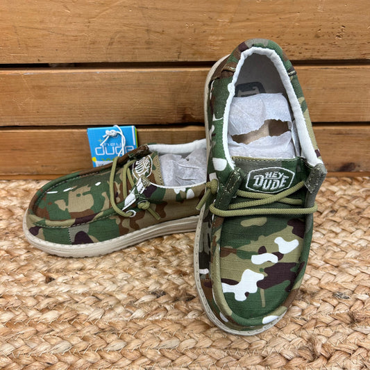 Camo Wally Slip Ons NEW!