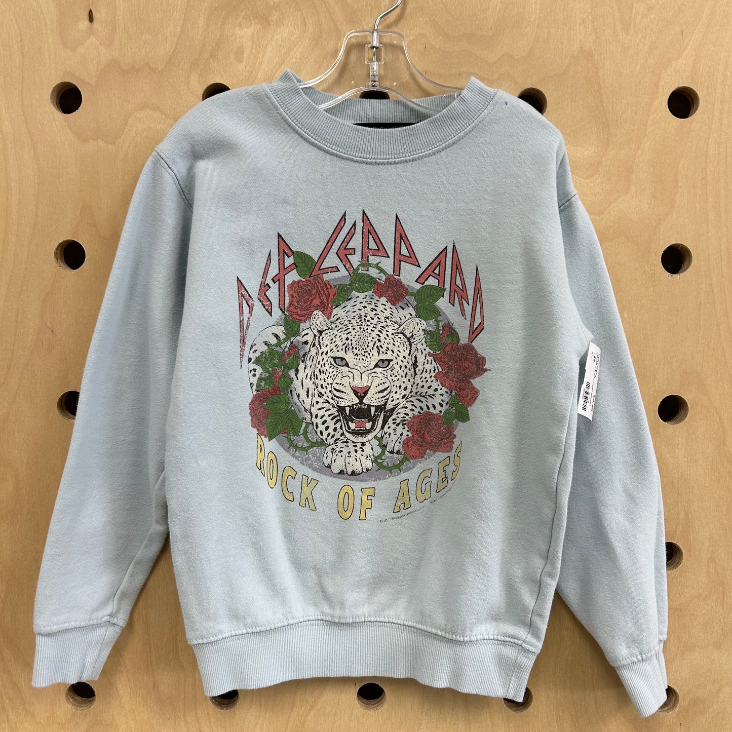 Blue Rock of Ages Def Leppard Sweatshirt