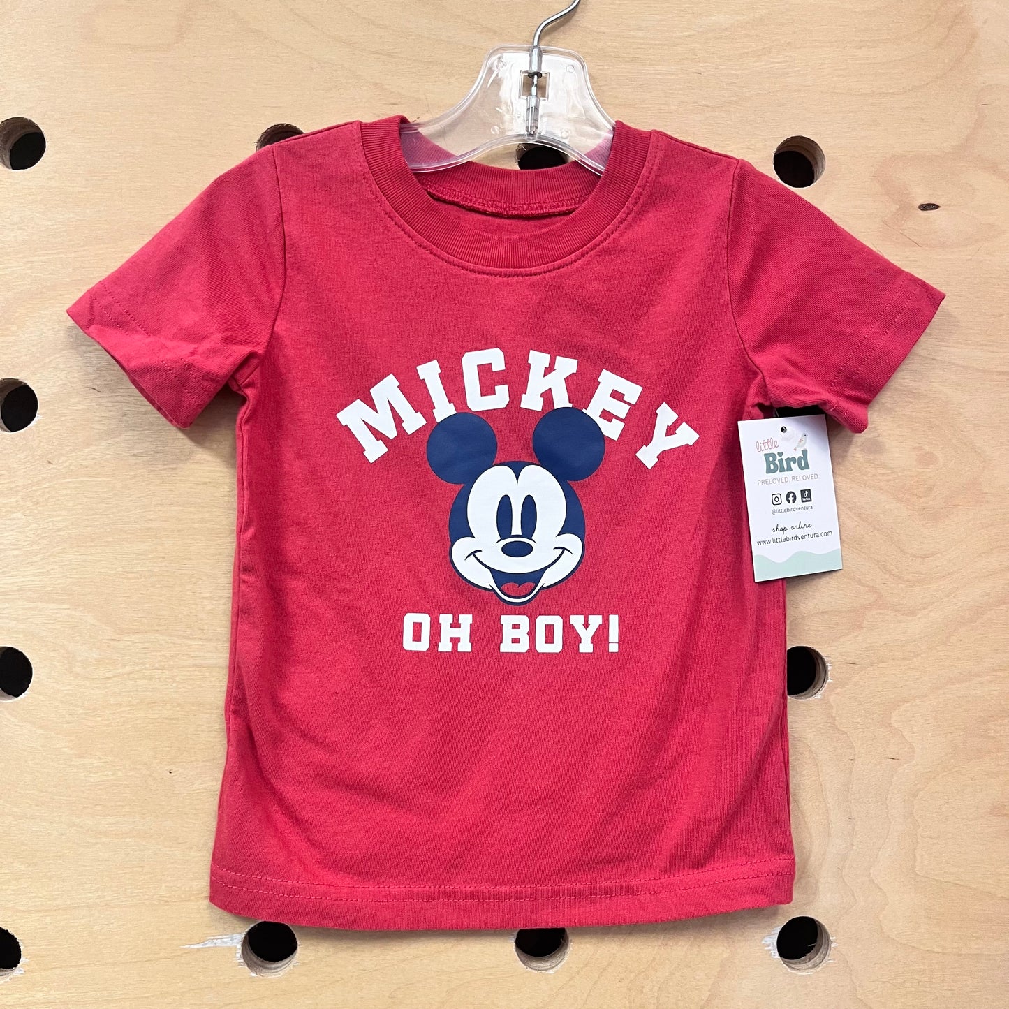 Red Mickey Tee