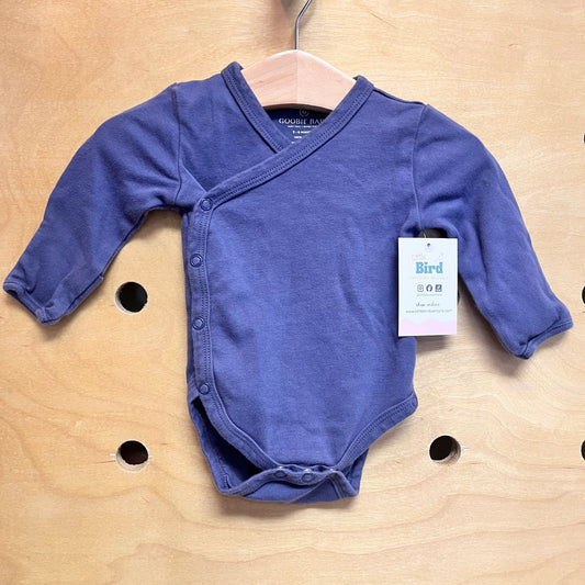 Blue Snap Cotton Bodysuit