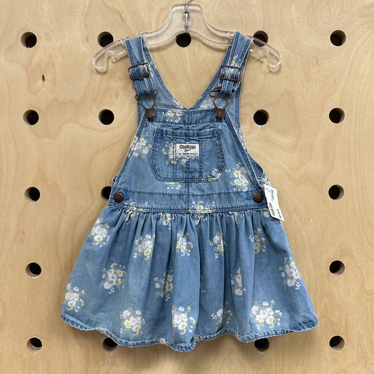 Denim Floral Jumper
