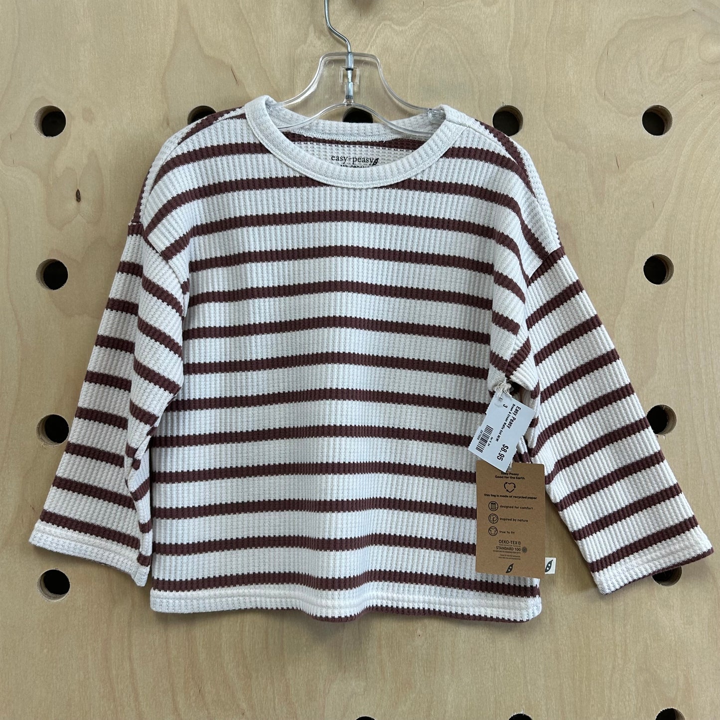 Brown & Cream Waffle Knit NEW!