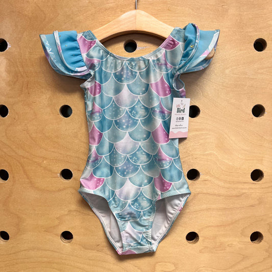 Shimmer Mermaid Scales Leotard