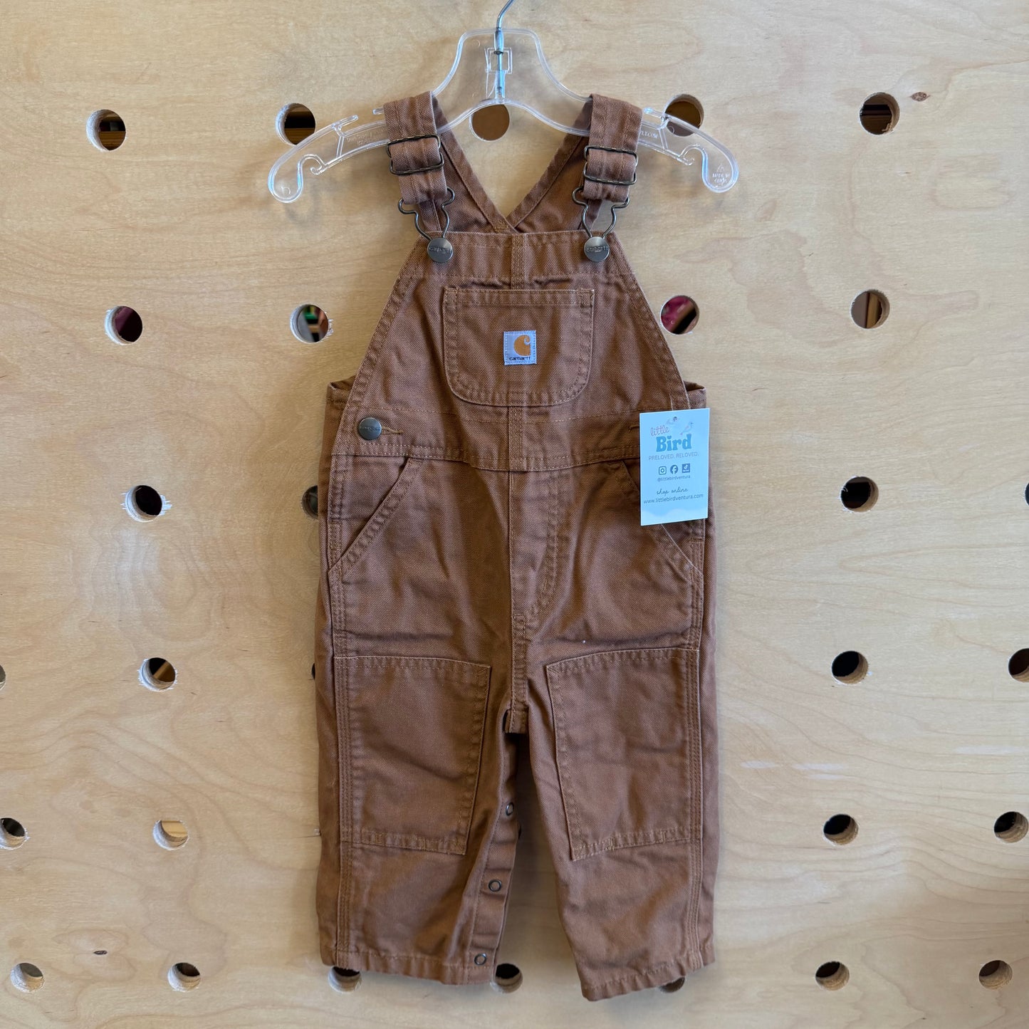 Brown Logo Overalls