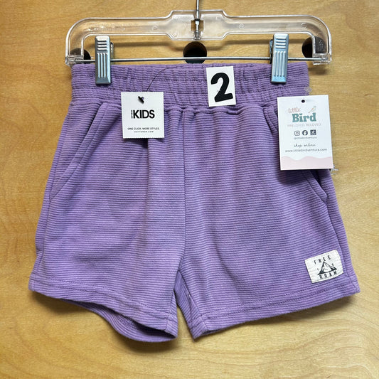 Purple 'Free Roam' Patch Shorts NEW!