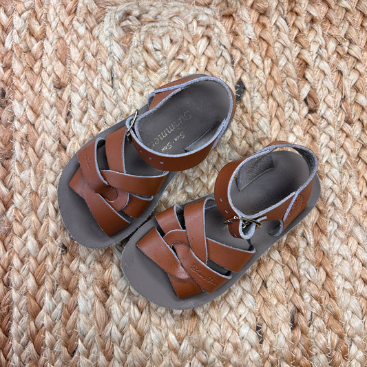 Tan Leather Salt Water Sandals