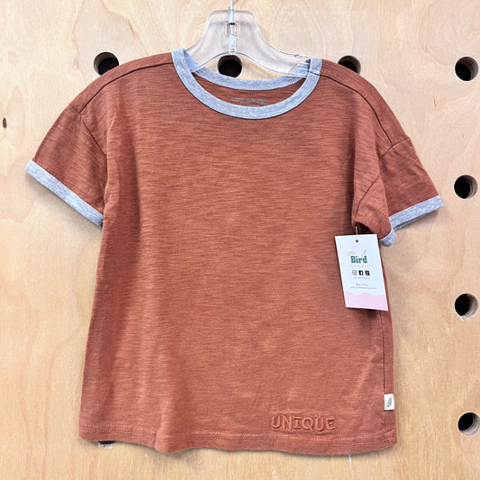 Earthy Brown Organic Tee