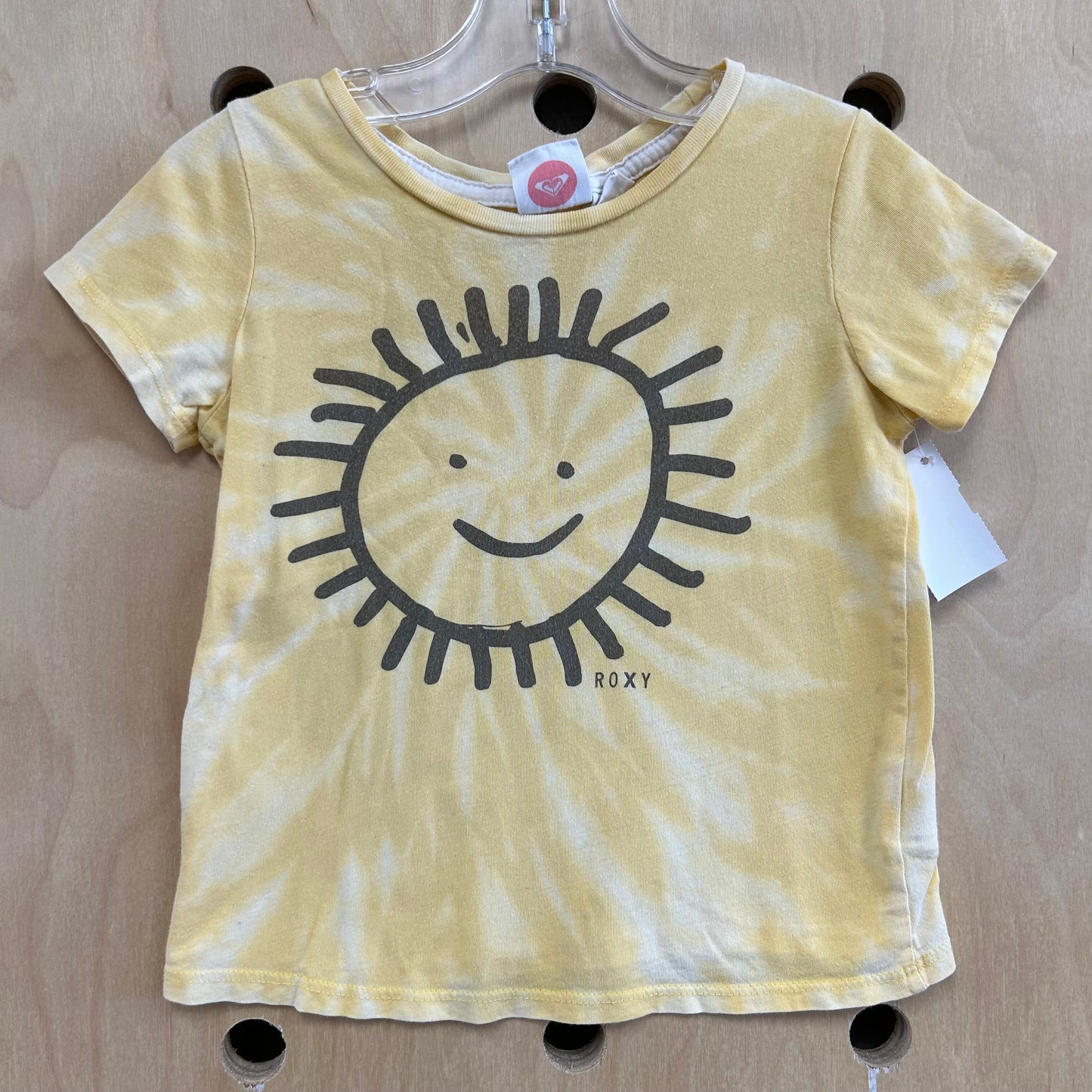 Yellow Sun Tie Dye Tee