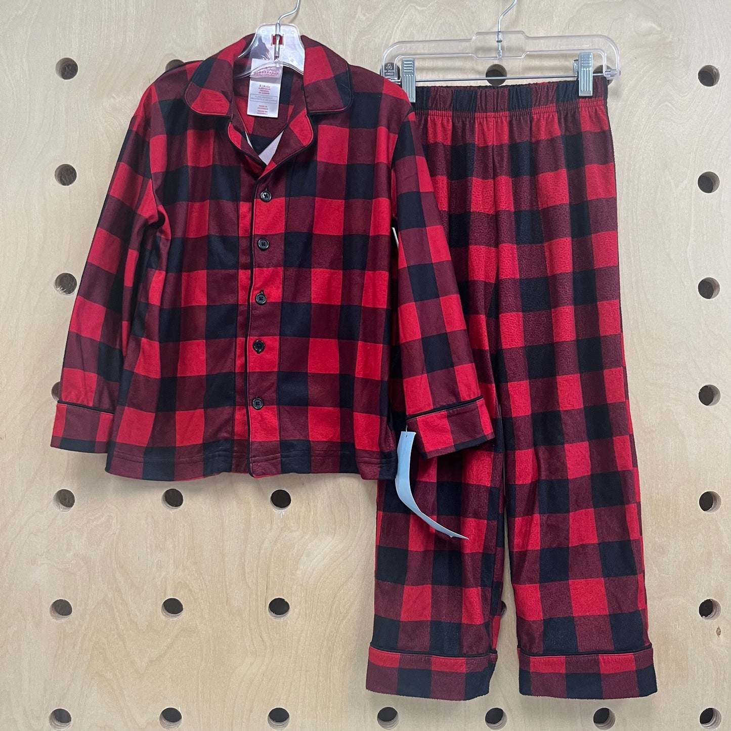 Red Buffalo Plaid Flannel Pajamas NEW!