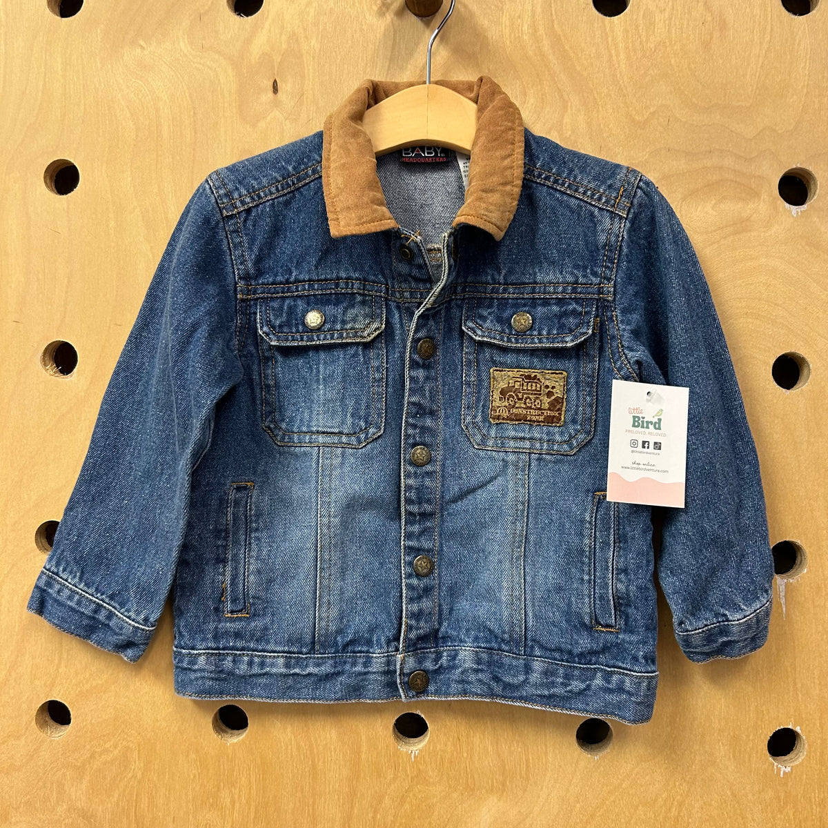 Baby Headquarters Y2K Denim Jacket