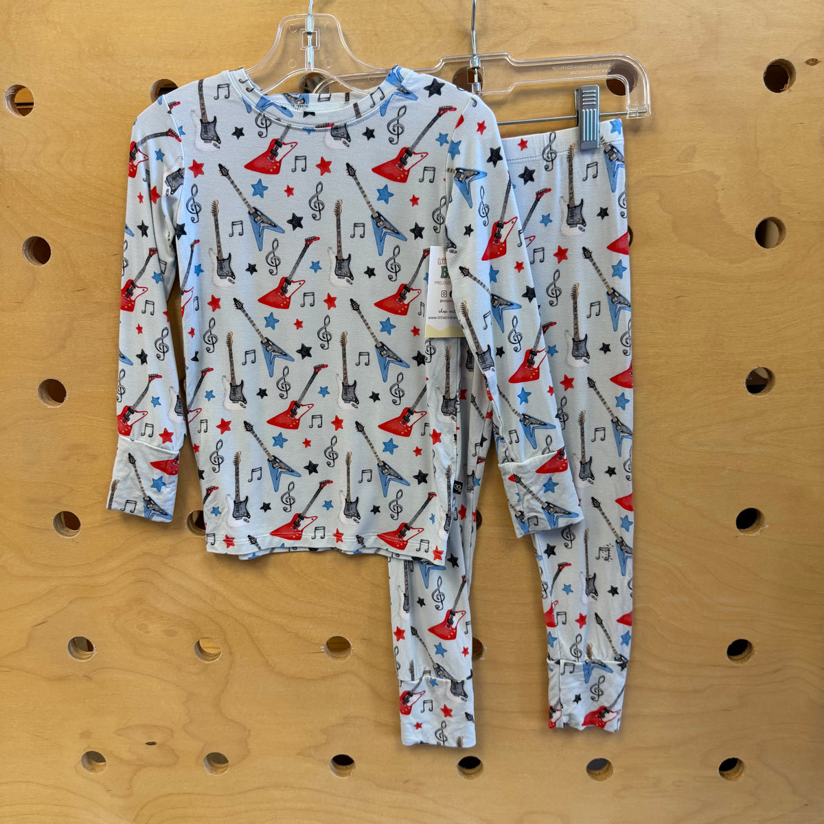 Blue Guitar Bamboo Pajamas
