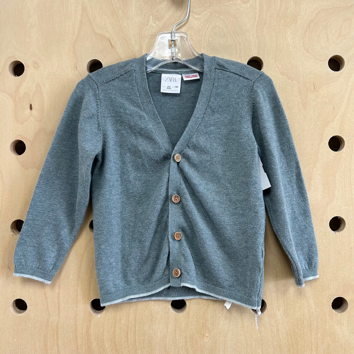 Blue Cardigan
