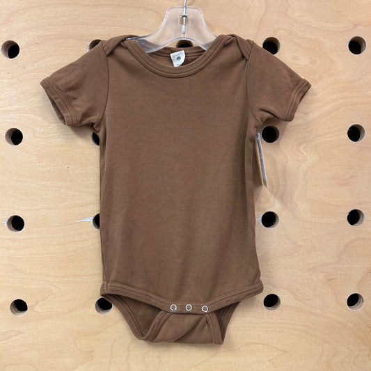 Brown Organic Bodysuit