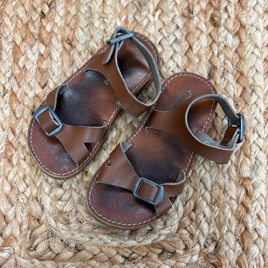 Brown Leather Sandals