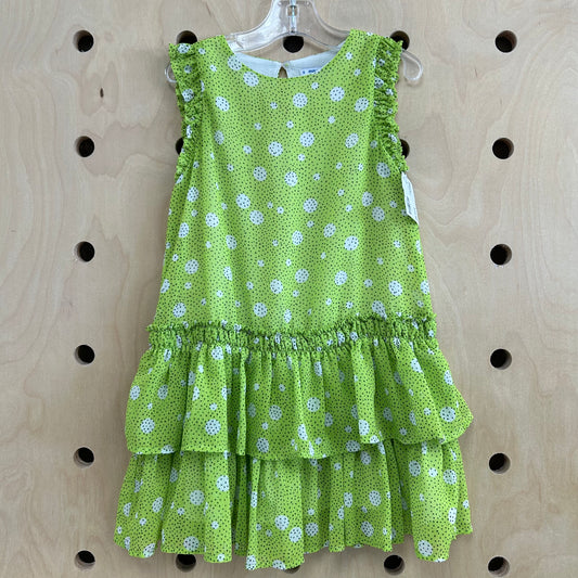 Lime Chiffon Dress