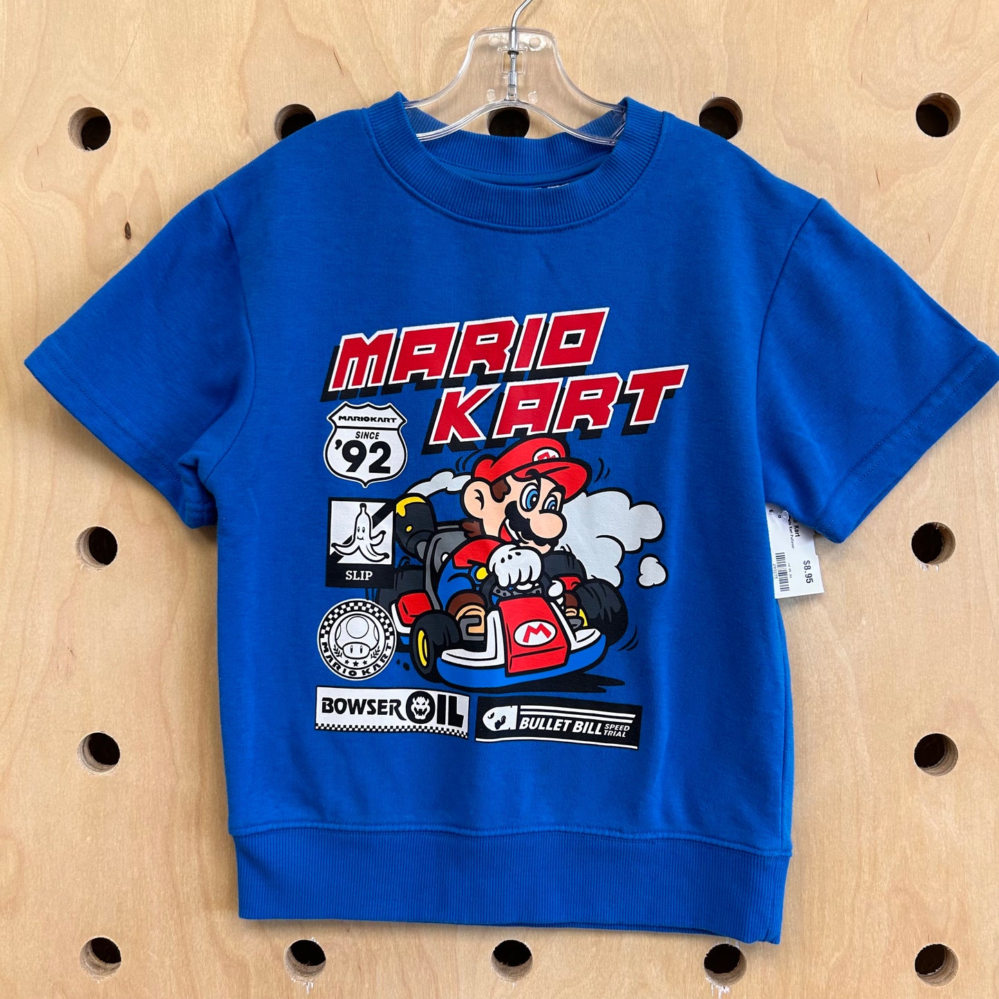 Blue Mario Kart Pullover