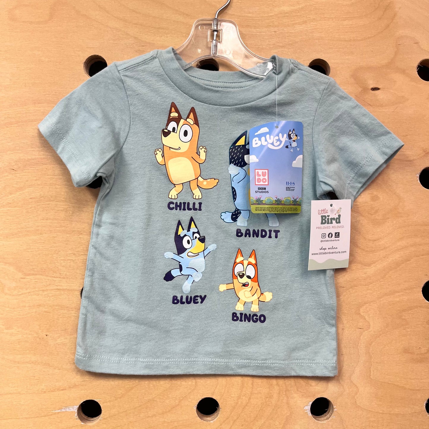 Blue Bluey & Friends Tee NEW!
