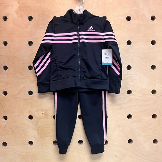 Pink & Black Track Set
