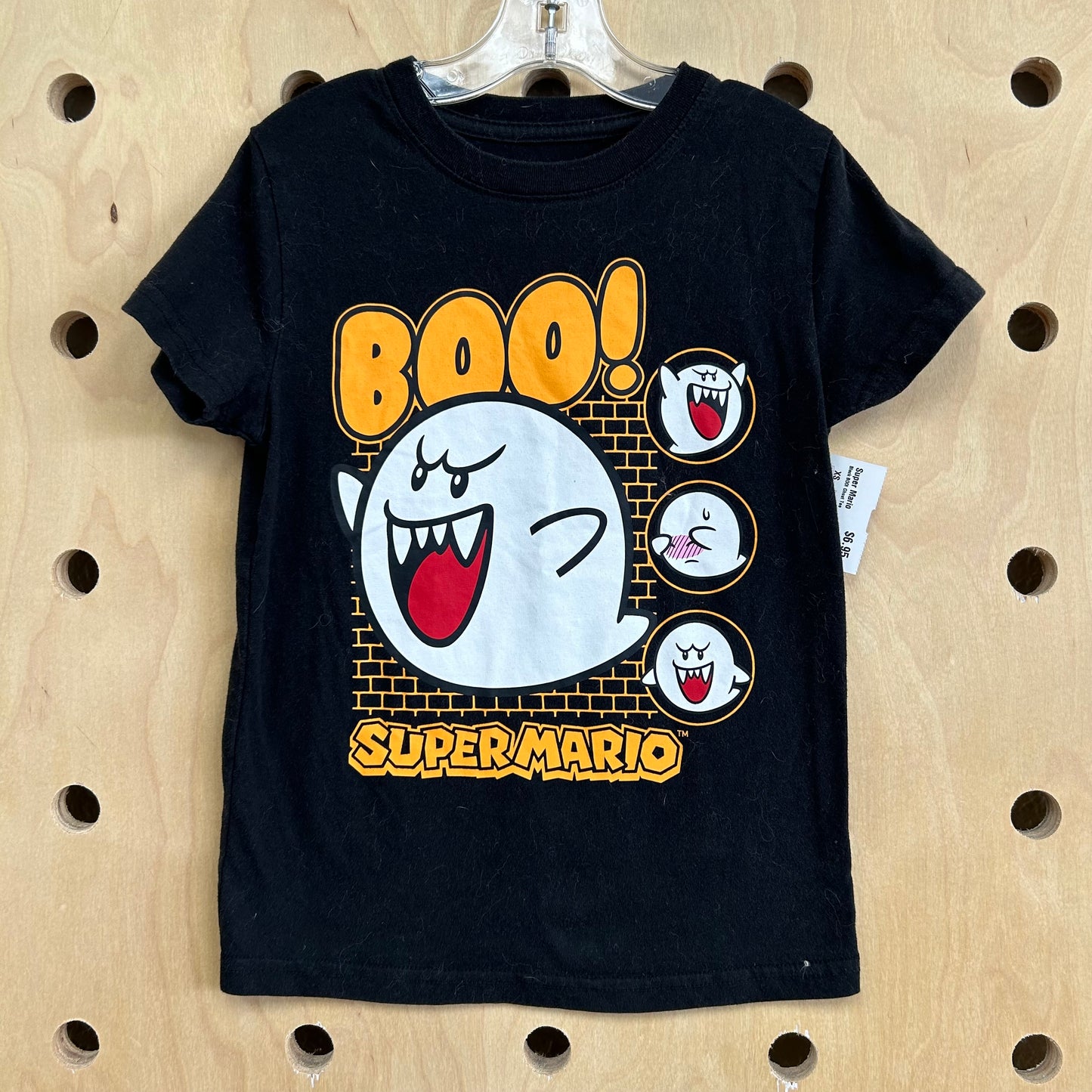 Black BOO! Ghost Tee