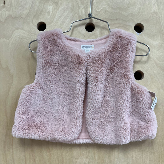 Pink Fuzzy Vest