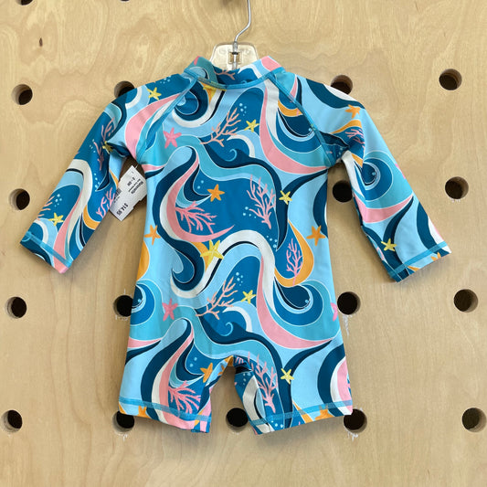 Blue Coral Swimsuit