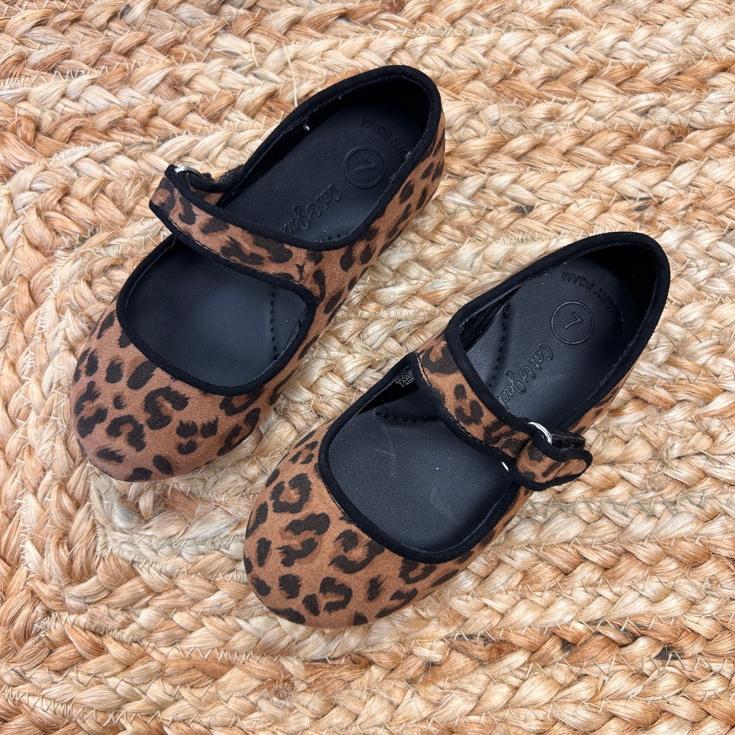 Leopard Print Mary Janes