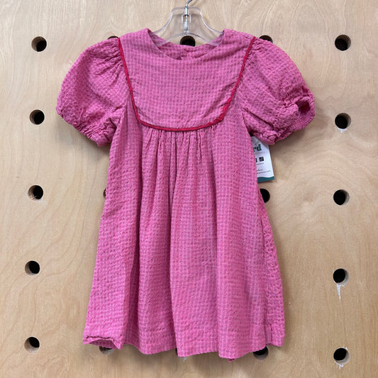 Pink Viscose Blend Dress