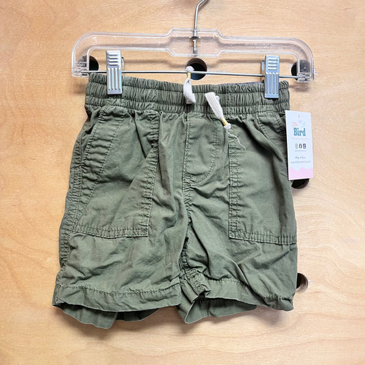 Green Cargo Shorts