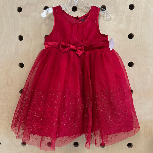 Red Tulle Holiday Dress