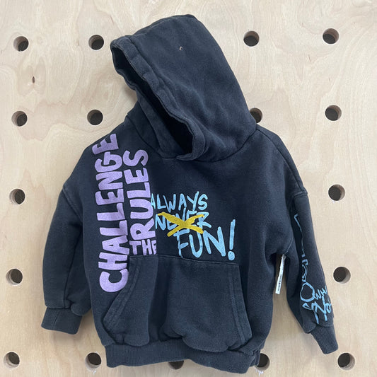Challenge the Rules Hoodie Pullover