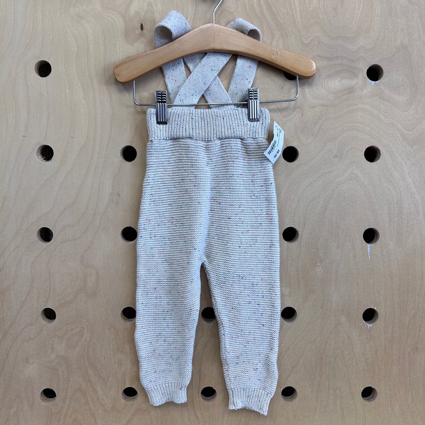 Knit Soft Pants w/ Suspenders