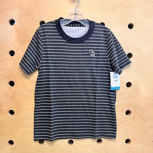 Grey Striped Tee