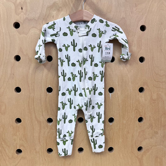 Cactus Zip Footies