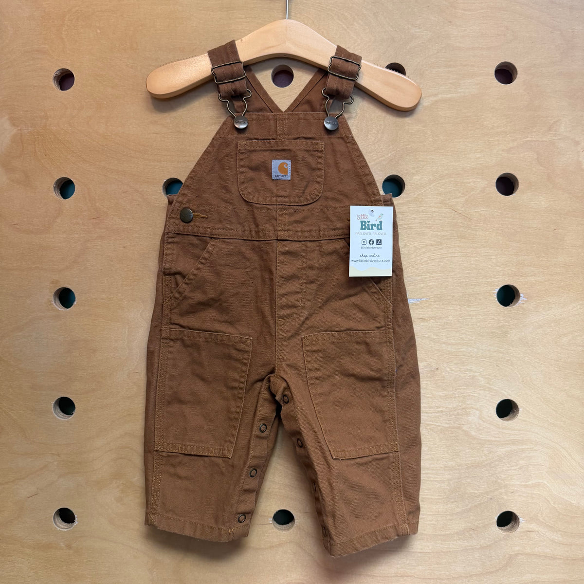 Tan Overalls