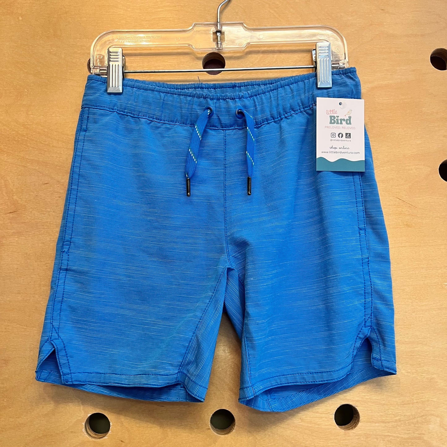 Heathered Blue Quick Dry Shorts