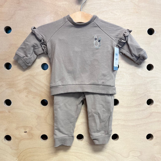 Brown Bowling Pins Outfit