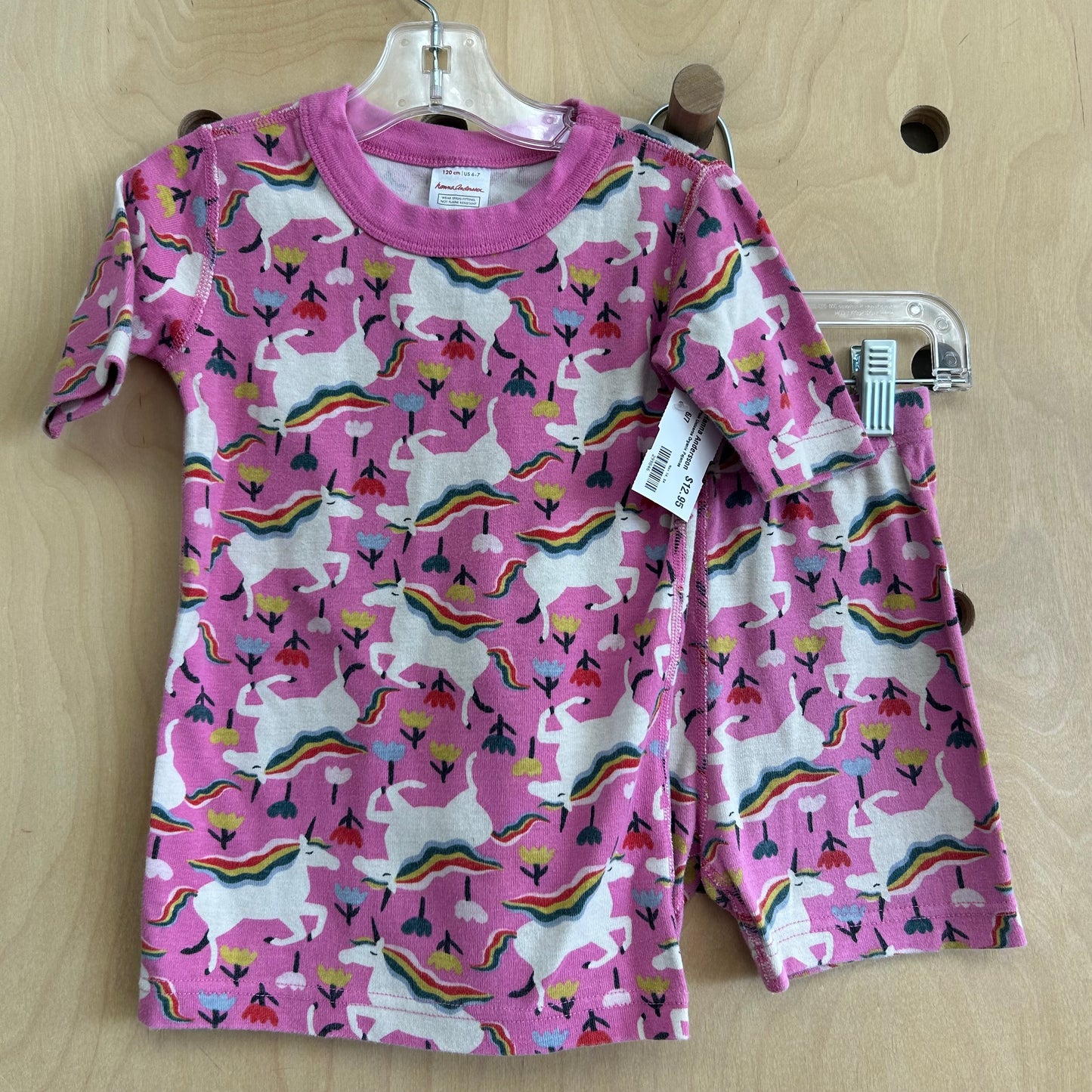 Pink Unicorns Organic Pajamas