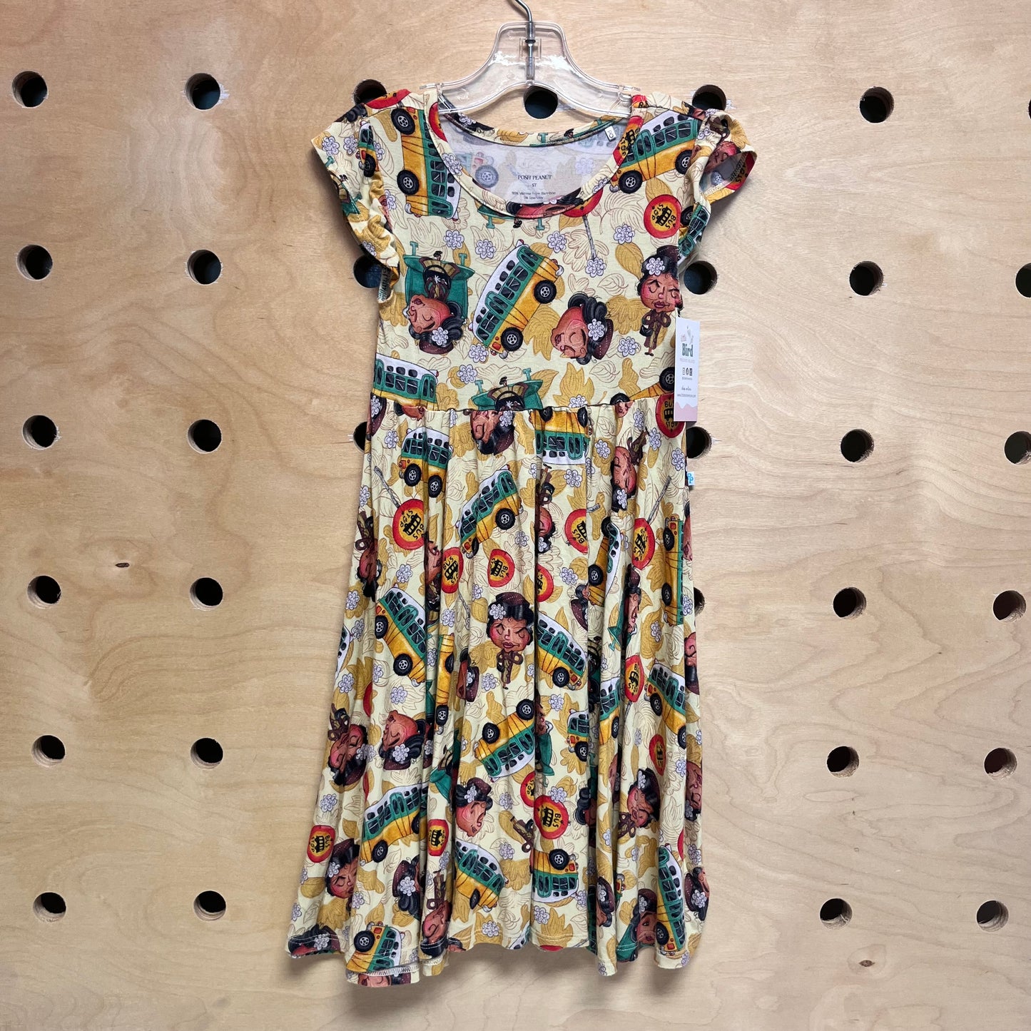Yellow Rosa Parks Bamboo Dress